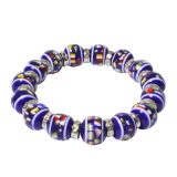 Mel’s Bracelet with Purple Beads – Pancreatic Cancer